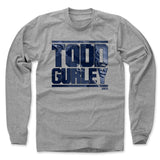 Mens Long Sleeve Heather Gray