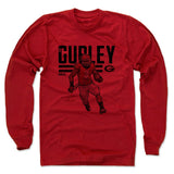 Mens Long Sleeve Red