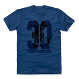 Mens Cotton T-Shirt Cool Blue