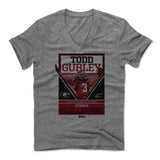 Mens Men's V-Neck Heather Gray