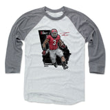 Mens Baseball T-Shirt Heather Gray / Ash