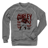 Mens Crew Sweatshirt Heather Gray