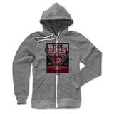 Mens Zip Hoodie Heather Gray