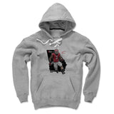 Mens Lace Hoodie Gray