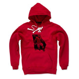 Mens Lace Hoodie Red