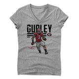 Womens Women's V-Neck Athletic Gray