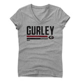 Womens Women's V-Neck Athletic Gray