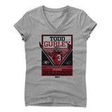 Womens Women's V-Neck Athletic Gray