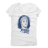 Womens Women's V-Neck White