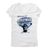 Womens Women's V-Neck White